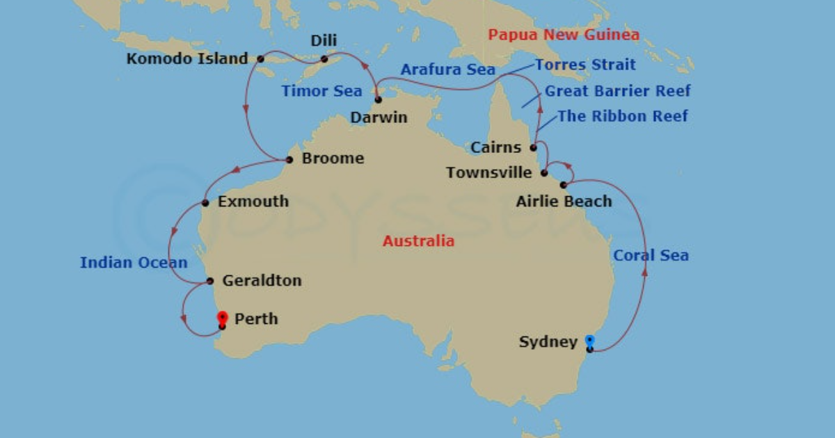 cruises from australia november 2022