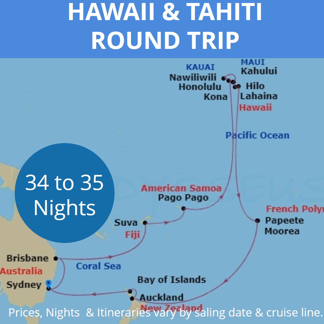 Hawaii and Repositioning Cruises Just Cruises