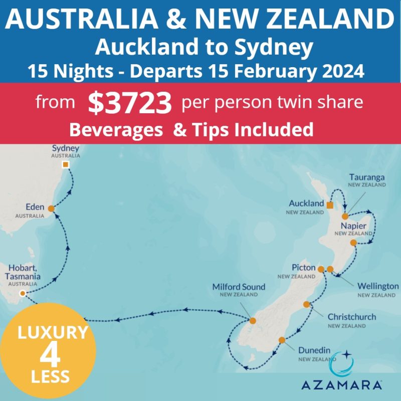 New Zealand Cruises Just Cruises